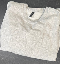 Load image into Gallery viewer, *Custom* Raw Edge Monochromatic Sweatshirt
