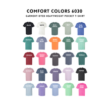 Load image into Gallery viewer, FUNDRAISER For Briar - Script Monogram Comfort Color Pocket Tshirt
