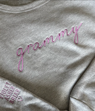 Load image into Gallery viewer, Personalized Mama / Grandma Sweatshirt with Kid Names on Sleeve
