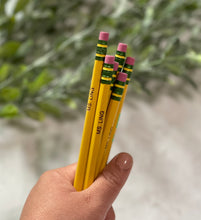 Load image into Gallery viewer, Engraved Pencils - School Pencils
